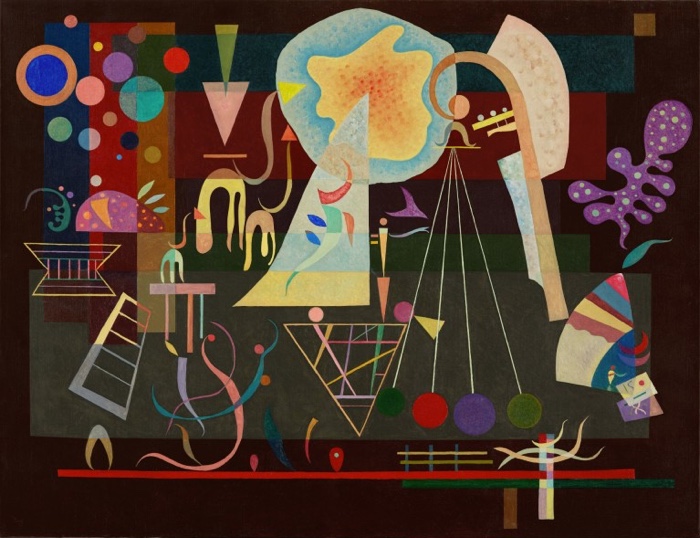 Картина Василия Кандинского «Умиротворенные напряженности» продана на  торгах Sothebys за £21,2 млн | Артгид